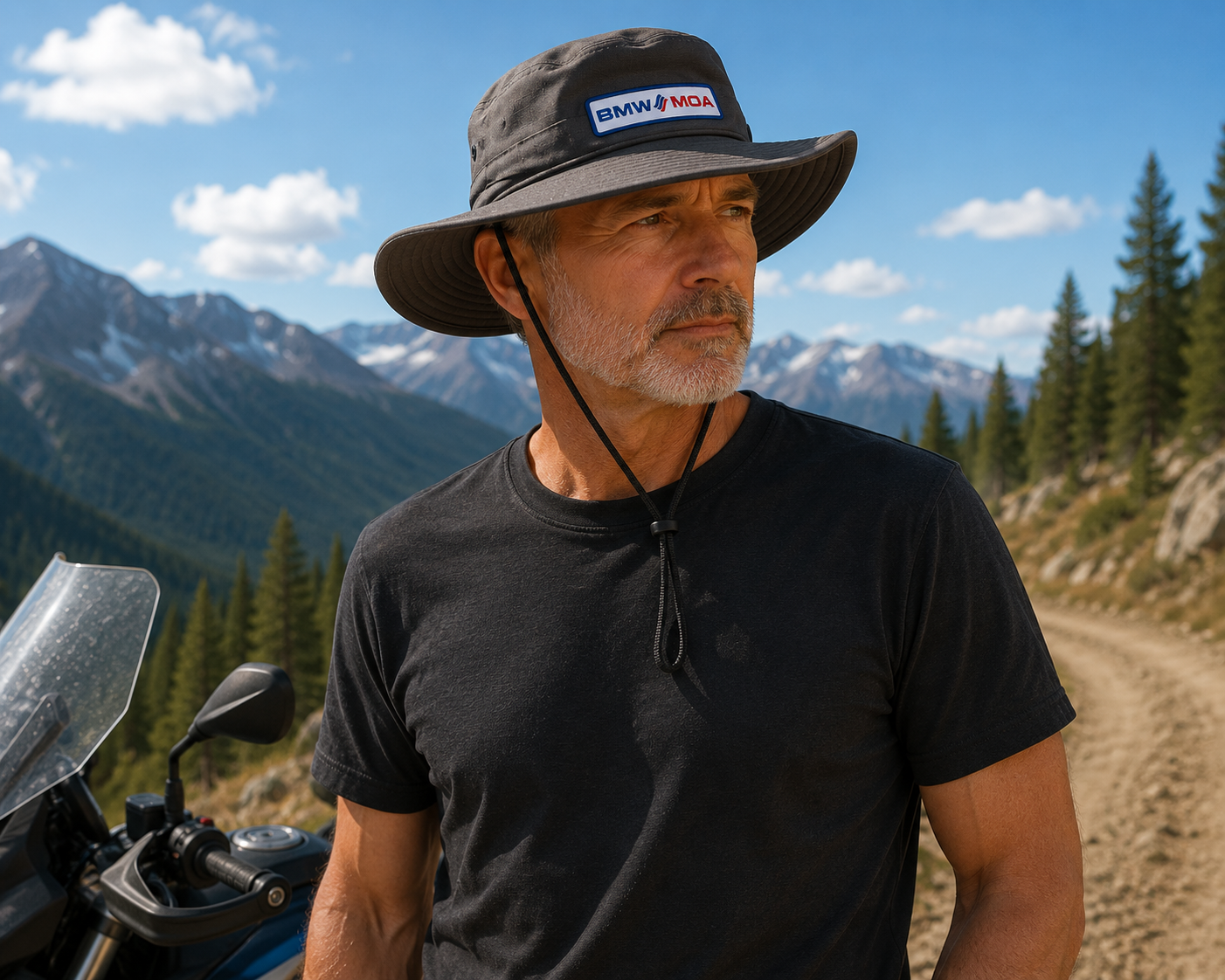 Grey Booney Hat