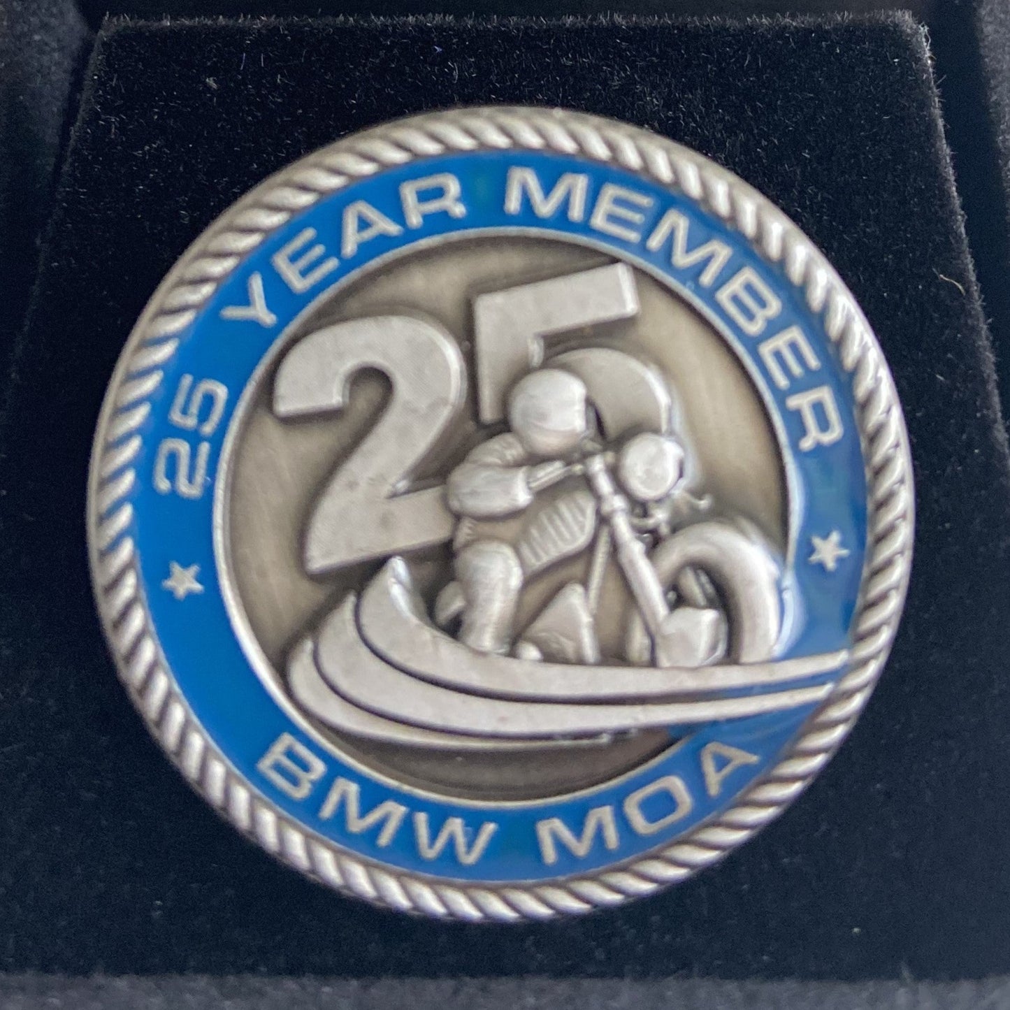 BMW MOA 25 Year Anniversary Pin