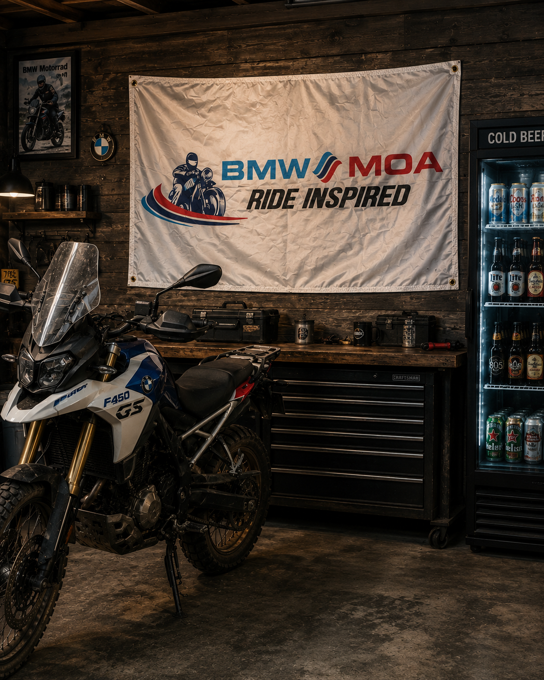 BMW MOA Flag
