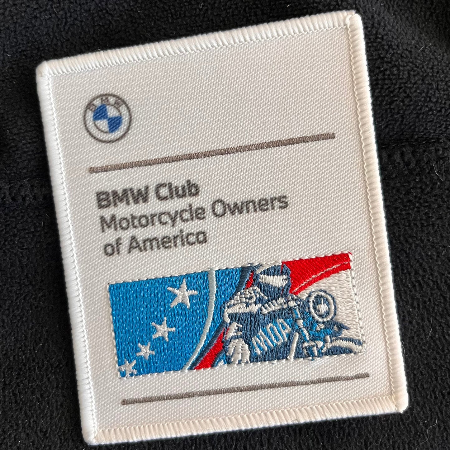 BMW MOA Club Logo Patch