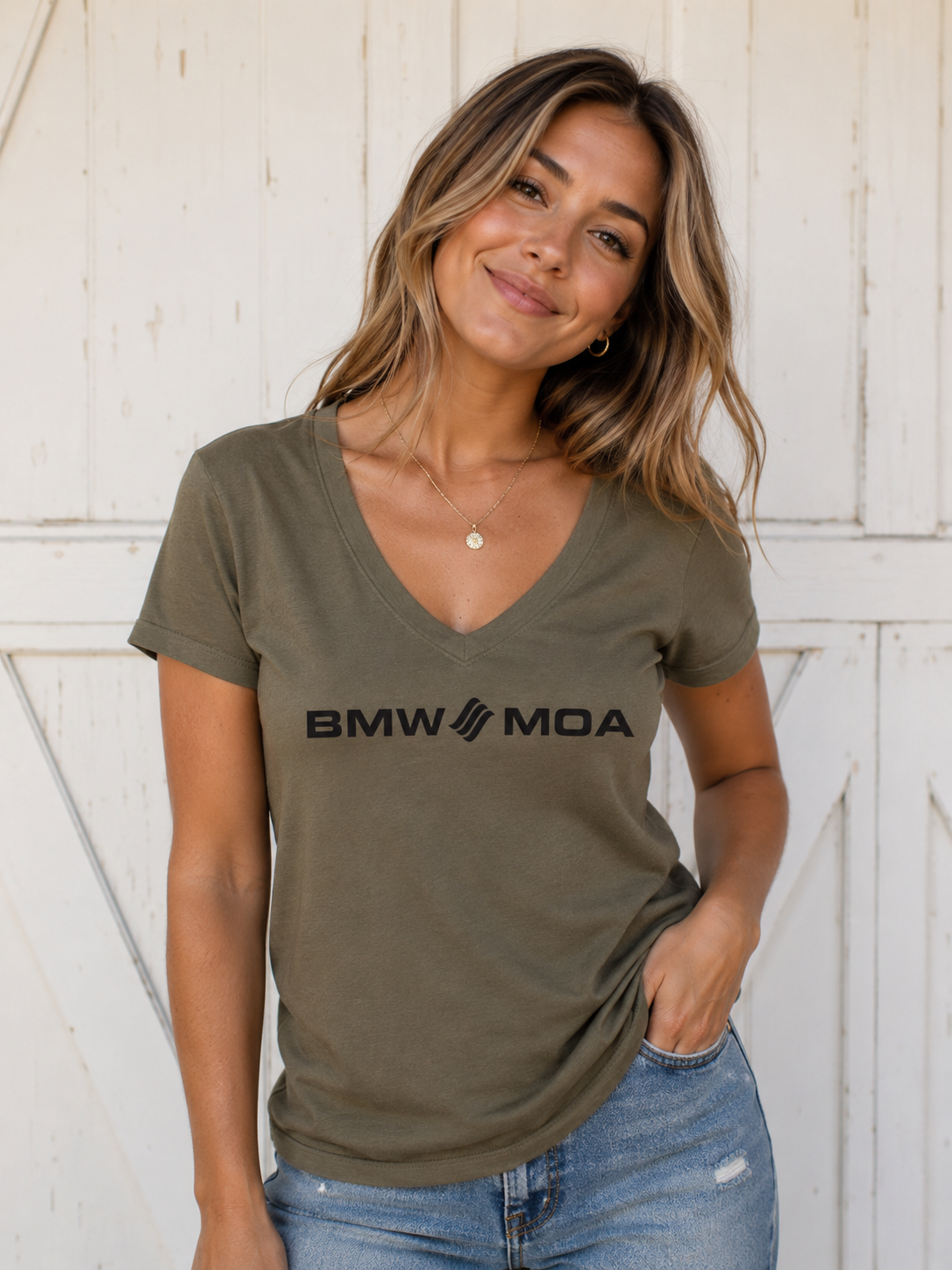 Women's V Neck