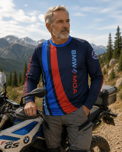 BMW MOA - Unisex - Long Sleeve Moto Jersey Repeater