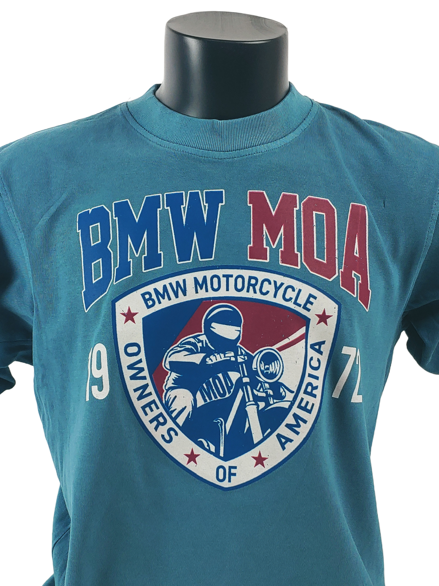BMW MOA Shield - Heavy Unisex - Blue T-Shirt