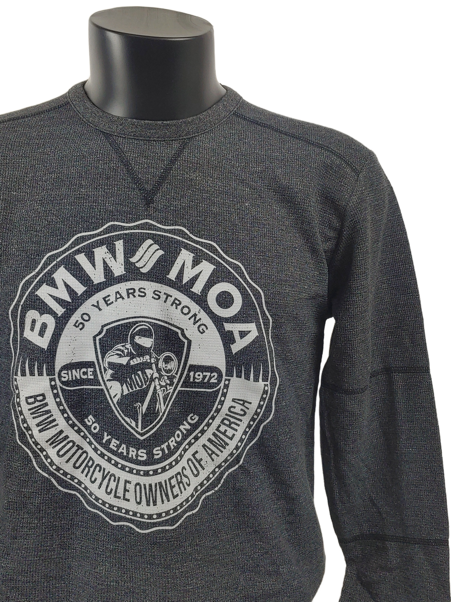 BMW MOA - Charcoal- Unisex - Long Sleeve Thermal