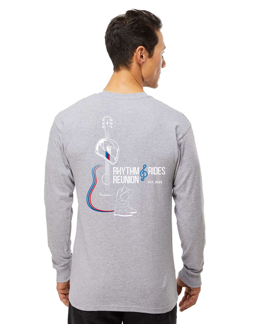 Rally Tee Long Sleeve - Heather Grey