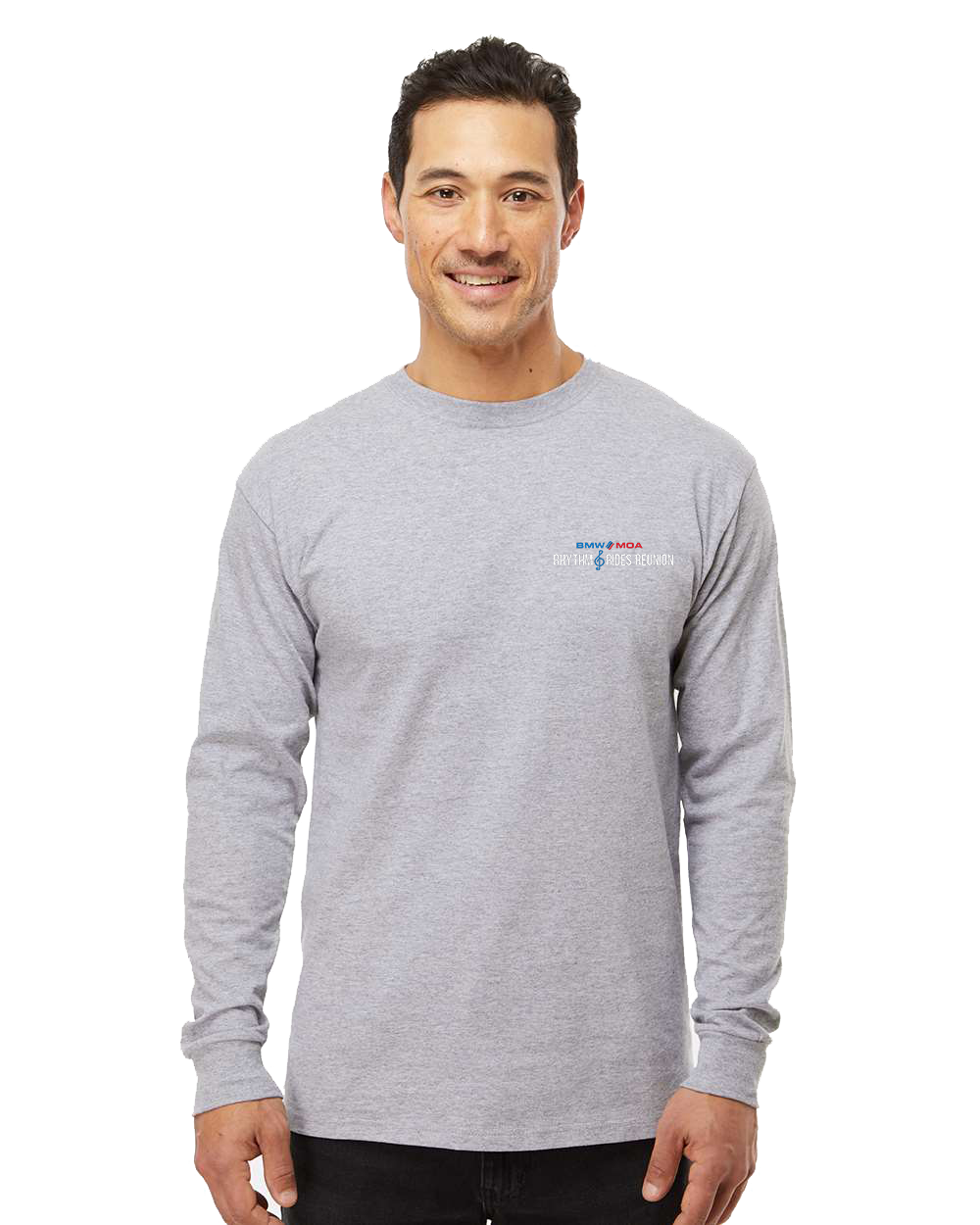 Rally Tee Long Sleeve - Heather Grey