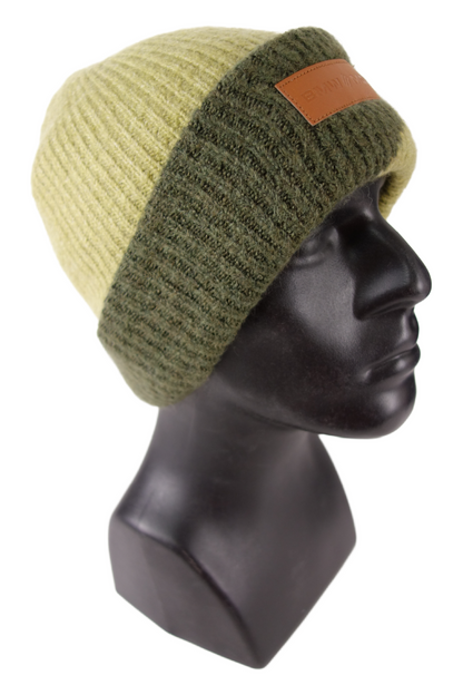 BMW-MOA - Knit Beanie - Green/Lime