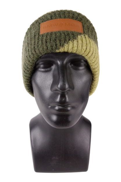 BMW-MOA - Knit Beanie - Green/Lime