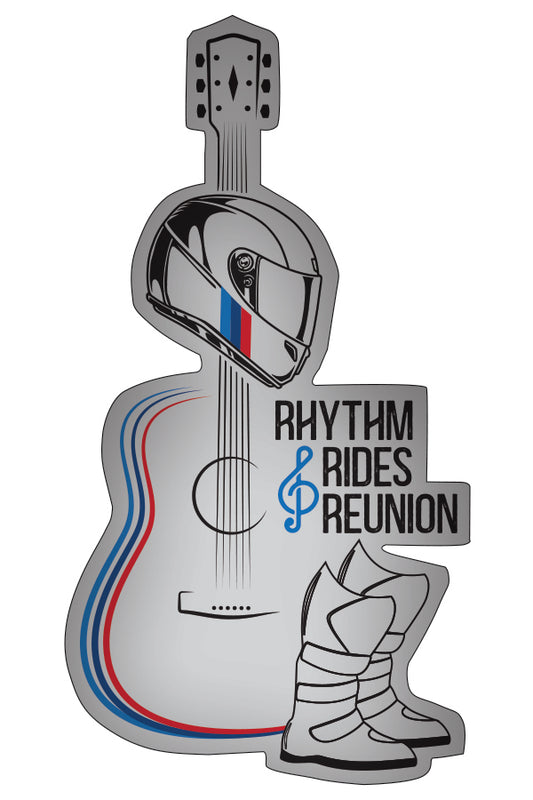 Limited Edition Rhythm & Rides Reunion Saddlebag Medallion