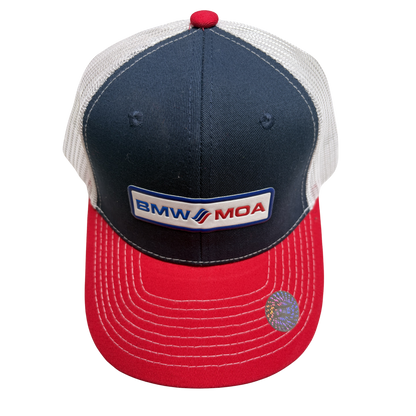 Red White and Blue BMW MOA
