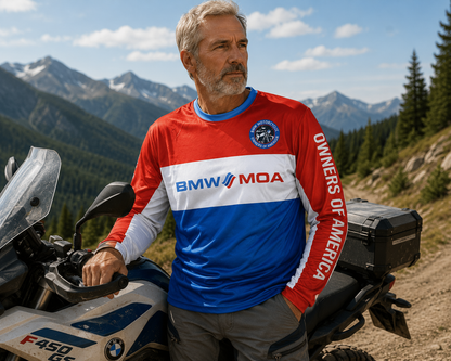 BMW MOA - Unisex - Long Sleeve Moto Jersey Repeater Style 5