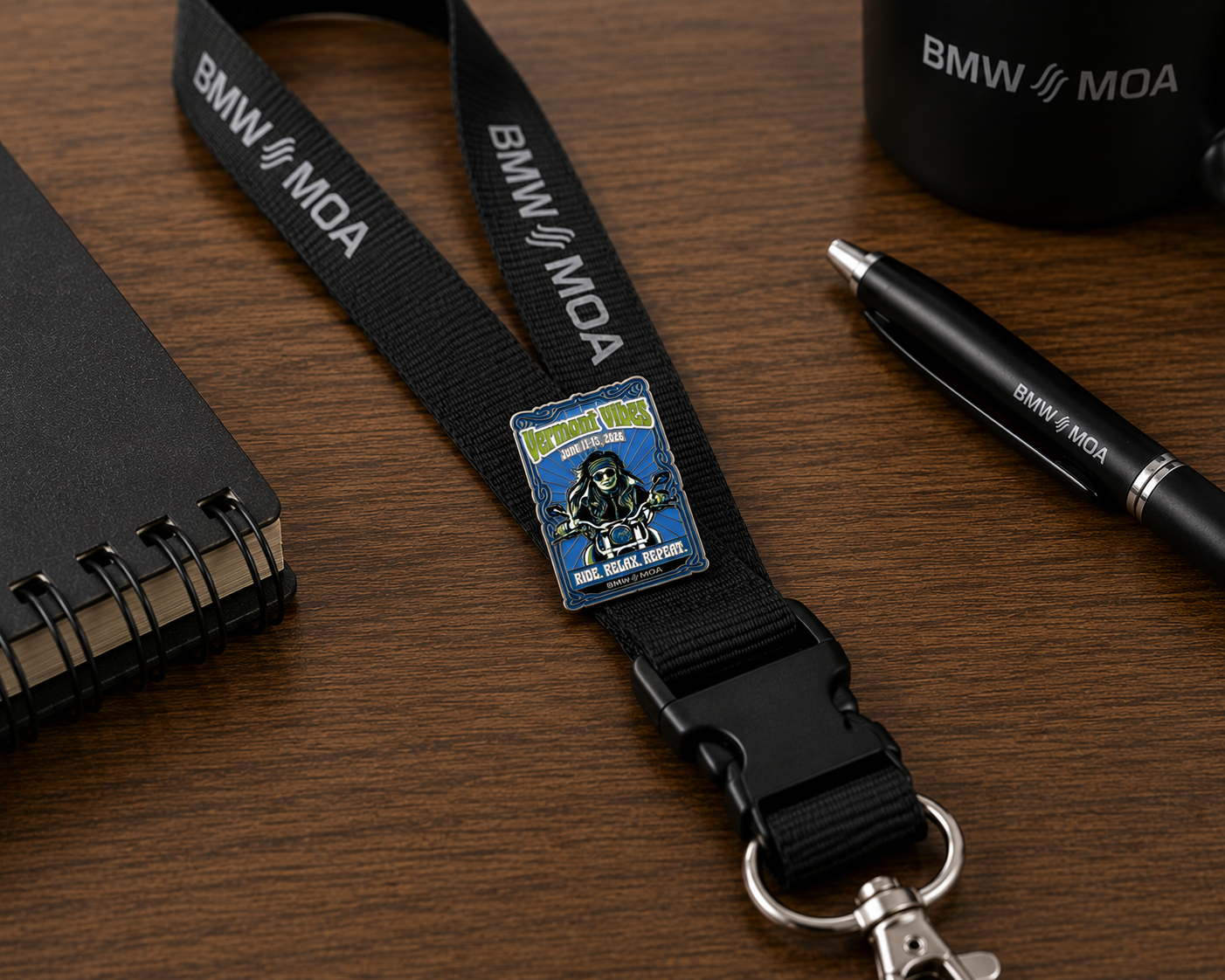 BMW MOA Pin