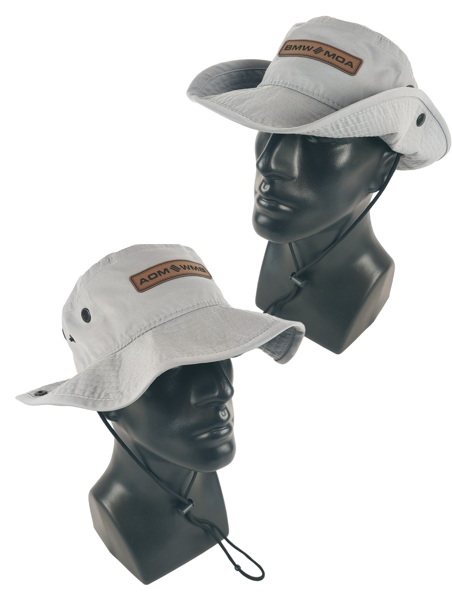 Versatile Protective Sun Hat - Wide Brim - Unisex - Light Grey