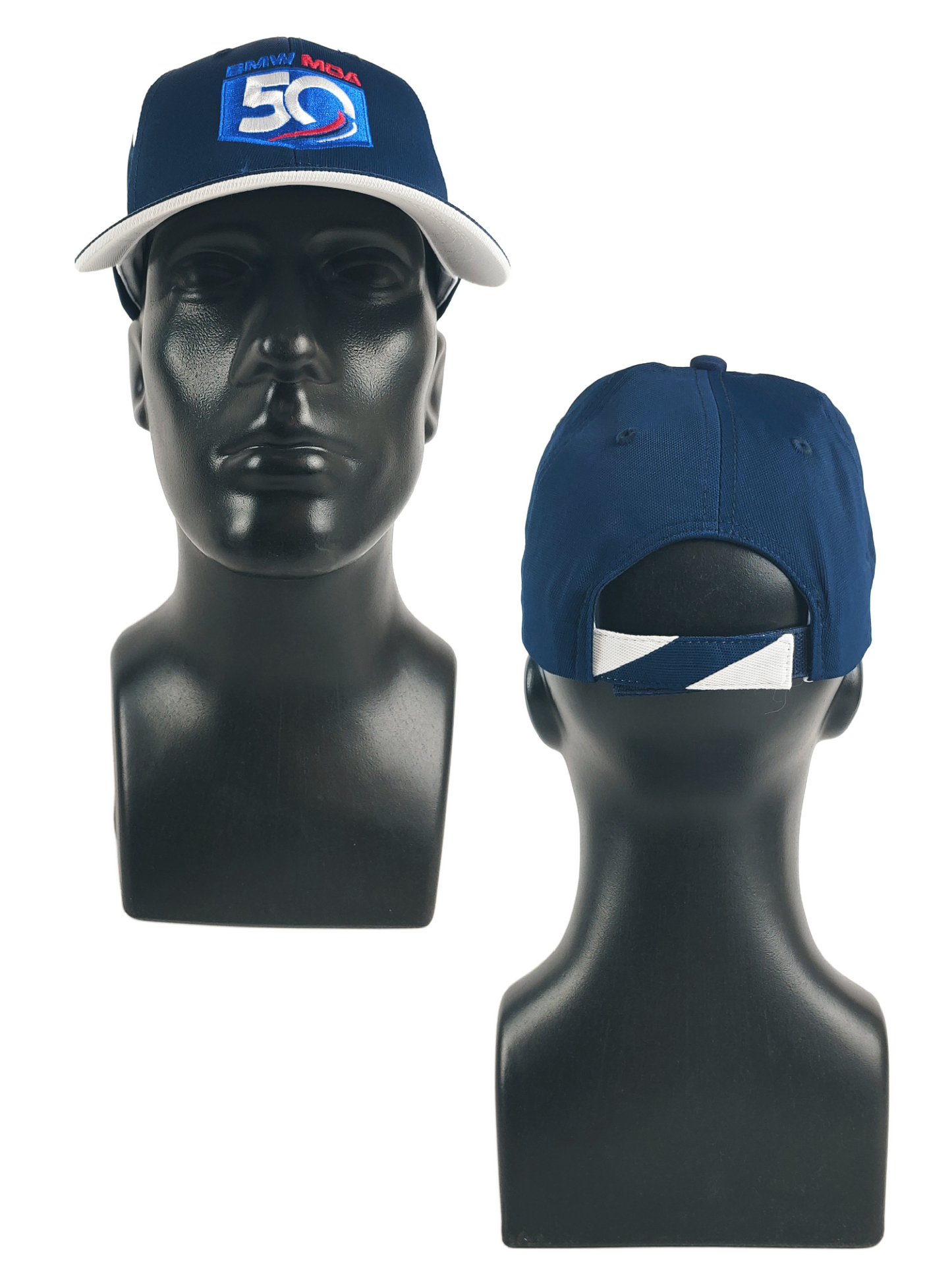 50th Anniversary - Dry Zone Mesh - Blue/White - Baseball Style Hat