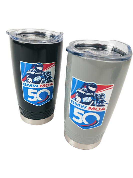 50th Anniversary - BMW MOA - Stainless Steel Insulated Tumbler