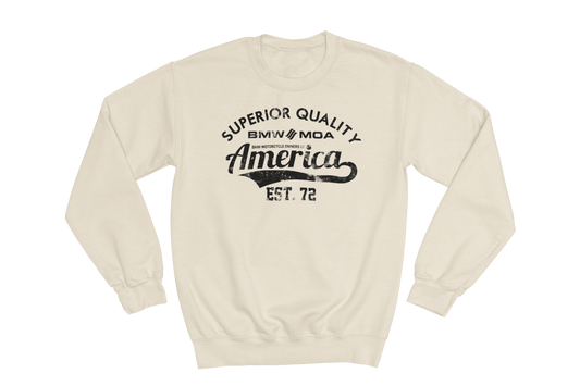 Cream Unisex Crew Neck