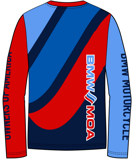 BMW MOA - Unisex - Long Sleeve Moto Jersey Color Block