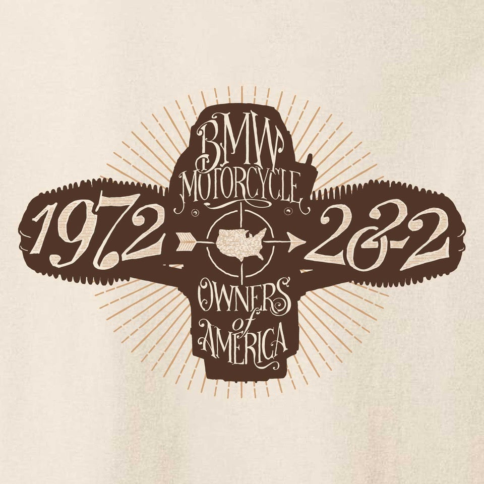 Limited Edition MOA Member Shirt #3 - Cream 1972-2022