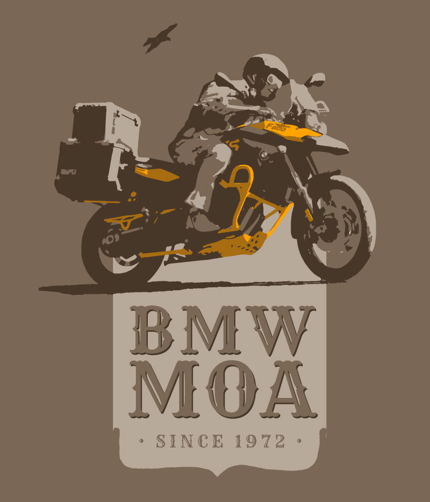 Limited Edition MOA Member #10 - Brown - Motorcycle BMW MOA